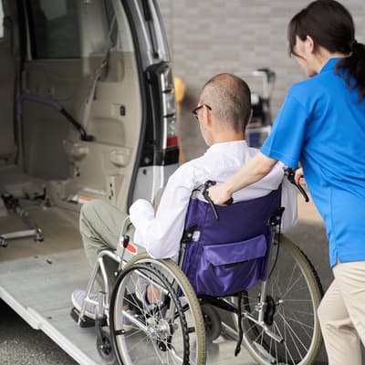 Flexible transportation options including accessible rides